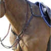 Stubben Padded Side Fit Breastplate With Running Attachment -Equestrian Supplie Store stubben breast plate running attachment 49946.1640729584