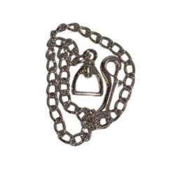 Stud Chains - 24" And 30" -Equestrian Supplie Store stud chain nickel 30in 196230 partrade 04971.1672253770
