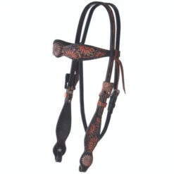 Circle Y Sunflower Brow Headstall -Equestrian Supplie Store sunflower brow headstall walnut X0210 1001 circle y 85239.1665530135