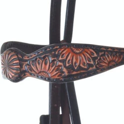 Circle Y Sunflower Brow Headstall -Equestrian Supplie Store sunflower brow headstall walnut brow X0210 1001 circle y 50591.1665530140