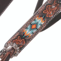 Circle Y Sunset Beaded Filigree Brow Headstall 7 Circle Y Sunset Beaded Filigree Brow Headstall -Equestrian Supplie Store sunset beaded brow headstall vintage cheek X0216 500V circle y 51087.1569448834