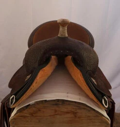 Circle Y KK Swift Barrel Saddle 1522 12 Circle Y KK Swift Barrel Saddle 1522 -Equestrian Supplie Store swift barrel saddle front 1522 circle y 84110.1572395842