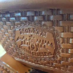 McCall McLite Wade Saddle -Equestrian Supplie Store tag mclite wade natural round basket stamping mccall 06479.1580334925