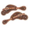 Circle Y Texas Flower Classic Spur Strap -Equestrian Supplie Store texas flower spur strap mens brown tan side 1011 30 S6 circle y 86729.1674580708