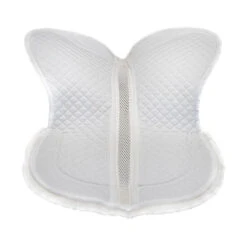 ThinLine Trifecta Half Pad With Sheepskin Rolls -Equestrian Supplie Store trifecta with rolls half pad white underside 7416 thinline 88772.1626814645