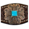 Circle Y Turquoise Round Up Breast Collar 1 Circle Y Turquoise Round Up Breast Collar -Equestrian Supplie Store turquoise round up concho 1025 circle y 80858.1686171065