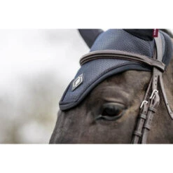LeMieux Ultra Mesh Fly Hood -Equestrian Supplie Store ultra mesh fly bonnet black lifestyle 4828 lemieux 54648.1646167572