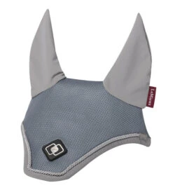 LeMieux Ultra Mesh Fly Hood -Equestrian Supplie Store ultra mesh fly bonnet grey front 4836 lemieux 33287.1646167516