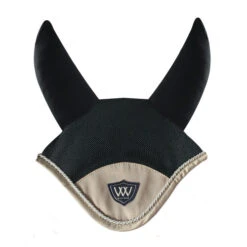 Woof Wear Vision Ergonomic Fly Veil -Equestrian Supplie Store vision fly veil champagne 11 2197M BKCP woof wear 89085.1625689264