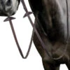 Prestige Fancy Stitch Web Reins With Stops -Equestrian Supplie Store web reins stops fs tobacco E147 prestige 12004.1660604741