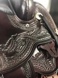 Circle Y Julie Goodnight Wind River Trail Saddle 1750 13 Circle Y Julie Goodnight Wind River Trail Saddle 1750 -Equestrian Supplie Store wind river saddle tooling circle y 31195.1686084985