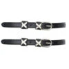 Camelot X Spur Straps 1 Camelot X Spur Straps -Equestrian Supplie Store x spur strap black front 470043 camelot 55510.1669688119